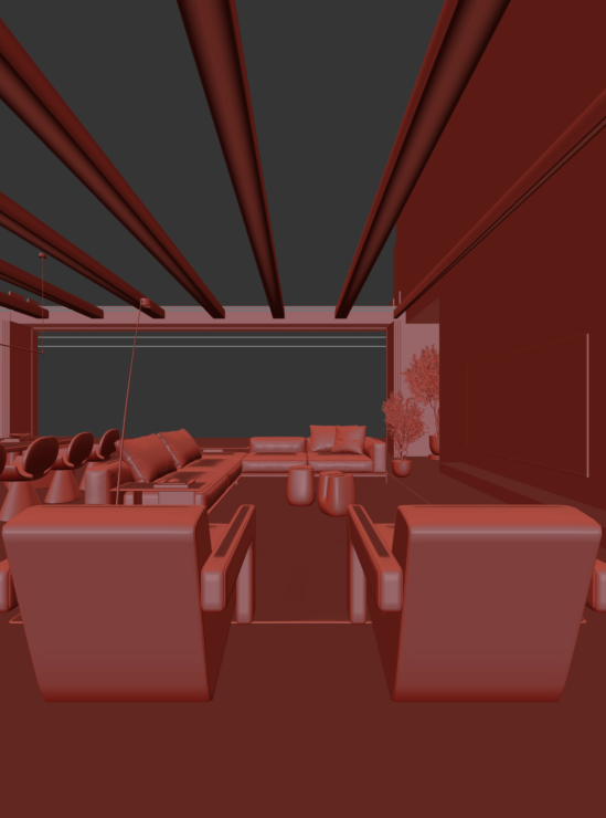 Mountain House — Behind the Scenes — the 3ds Max Scene